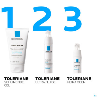 Lrp toleriane gel moussant 150ml