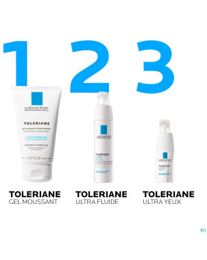 Lrp toleriane gel moussant 150ml