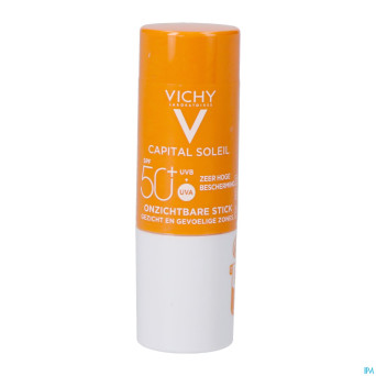 Vichy cap sol ip50+ stick zones sens 9g