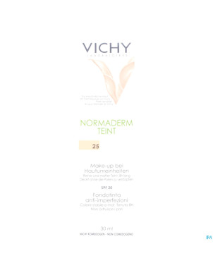 Vichy fdt normaderm teint 25 nude   30ml