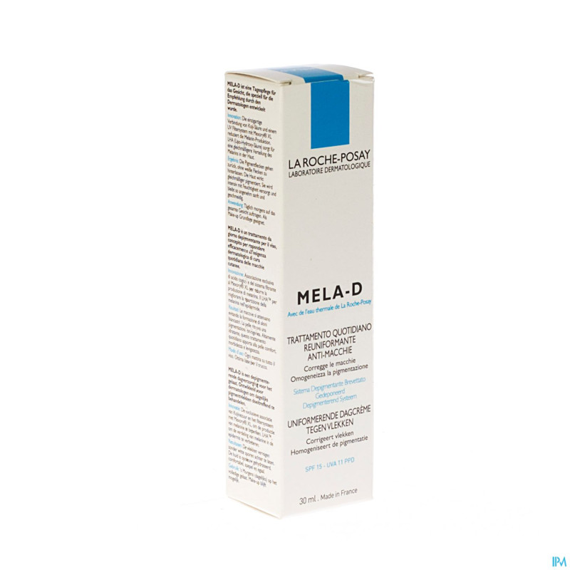 Lrp mela-d creme visage et decollete 30ml