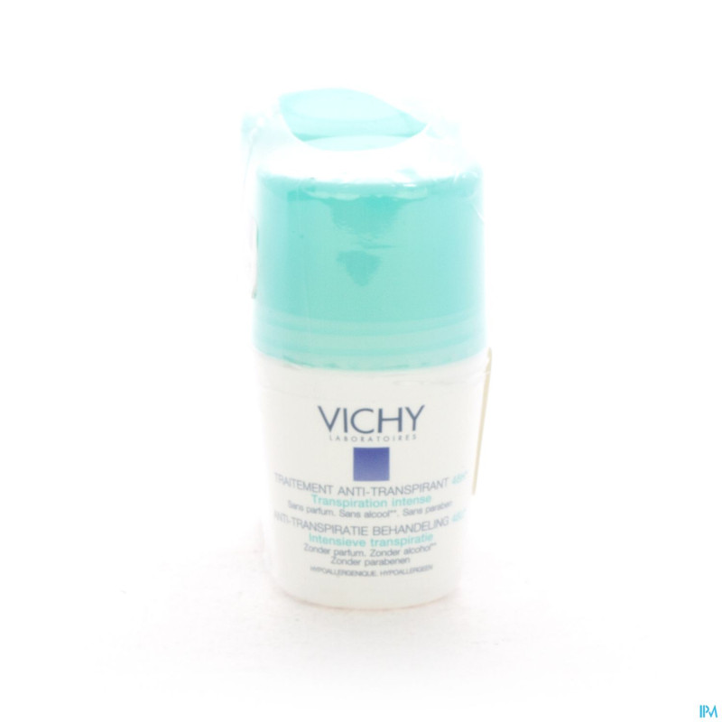 Vichy deo transp. intense bille 48h duo 2x50ml