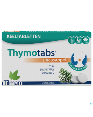 Thymo tabs orange   past a sucer 24