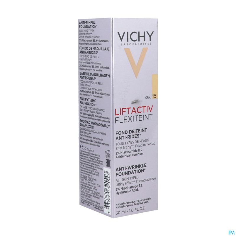 Vichy flexilift teint anti rides 15 opal    30ml