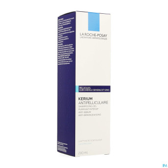 Lrp kerium shampoo gel antipelliculaire pg  200ml