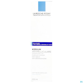Lrp kerium shampoo gel antipelliculaire pg  200ml