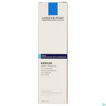 Lrp kerium shampoo gel antipelliculaire pg  200ml