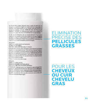 Lrp kerium shampoo gel antipelliculaire pg  200ml