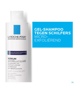 Lrp kerium shampoo gel antipelliculaire pg  200ml