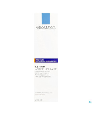 Lrp kerium shampoo creme antipelliculaire ps 200ml