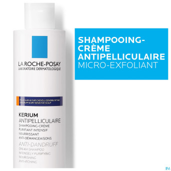 Lrp kerium shampoo creme antipelliculaire ps 200ml