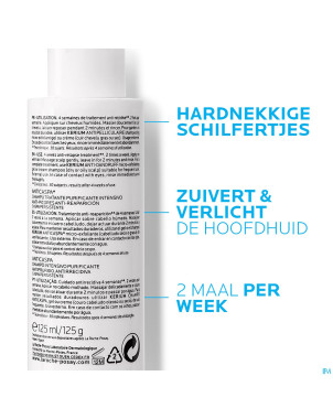 Lrp kerium ds shampoo  antipell intensif    125ml