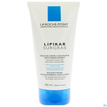 Lrp lipikar surgras douche cr conc.a/dessech.200ml