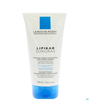 Lrp lipikar surgras douche cr conc.a/dessech.200ml