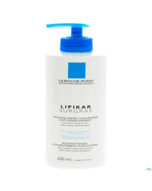 Lrp lipikar surgras douche cr conc.a/dessech.400ml