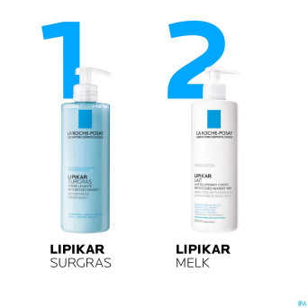 Lrp lipikar surgras douche cr conc.a/dessech.400ml
