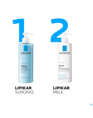 Lrp lipikar surgras douche cr conc.a/dessech.400ml