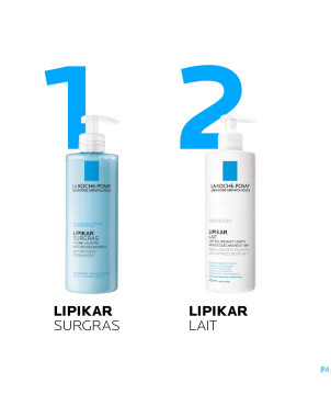 Lrp lipikar surgras douche cr conc.a/dessech.400ml