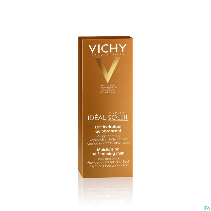 Vichy cap sol lait auto bronz visage&corps   100ml
