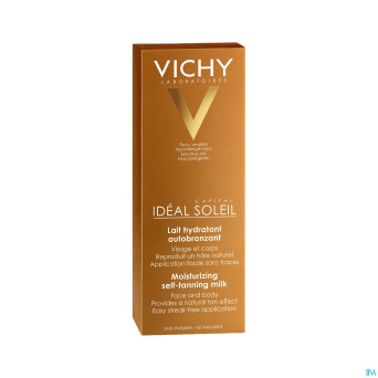 Vichy cap sol lait auto bronz visage&corps   100ml