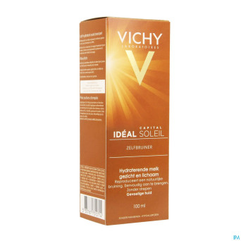Vichy cap sol lait auto bronz visage&corps   100ml