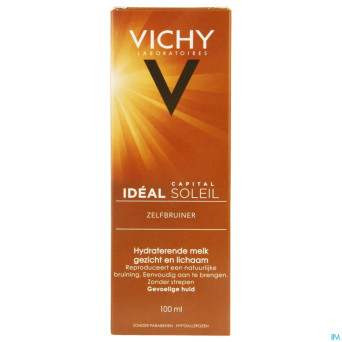 Vichy cap sol lait auto bronz visage&corps   100ml