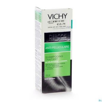 Vichy dercos sh a/pell chev gras 200ml