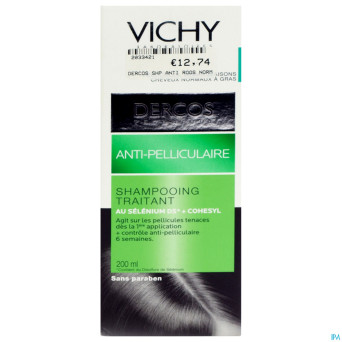 Vichy dercos sh a/pell chev gras 200ml