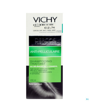 Vichy dercos sh a/pell chev gras 200ml
