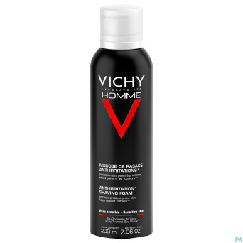 Vichy homme mousse a raser anti irrit. 200ml