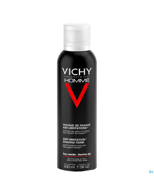 Vichy homme mousse a raser anti irrit. 200ml