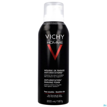 Vichy homme mousse a raser anti irrit. 200ml