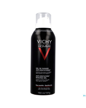 Vichy homme gel de rasage anti irrit. 150ml