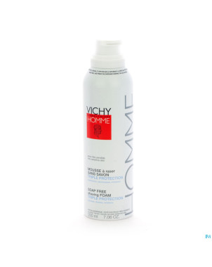 Vichy homme mousse a raser s/savon 200ml