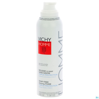Vichy homme mousse a raser s/savon 200ml