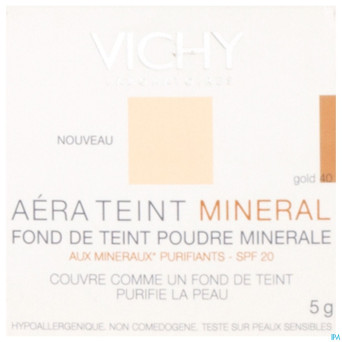 Vichy fdt aera teint mineral-gold 30 5g