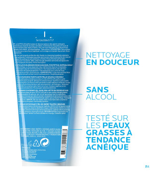 Lrp effaclar gel moussant purifiant 200ml