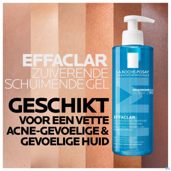 Lrp effaclar gel moussant purifiant 200ml
