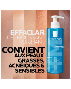 Lrp effaclar gel moussant purifiant 200ml