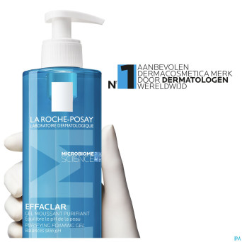 Lrp effaclar gel moussant purifiant 200ml