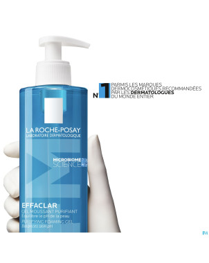Lrp effaclar gel moussant purifiant 200ml