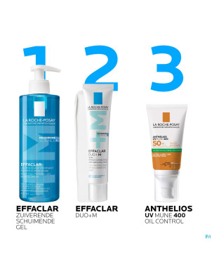 Lrp effaclar gel moussant purifiant 200ml