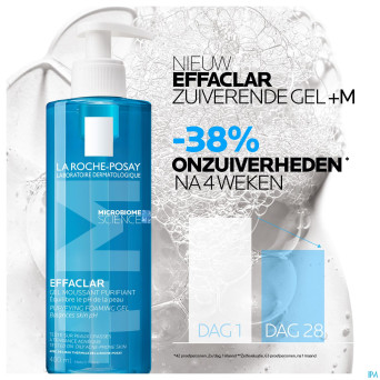 Lrp effaclar gel moussant purifiant 200ml