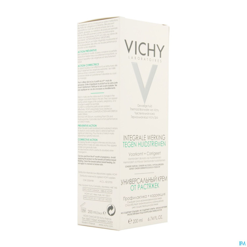 Vichy soin corp. action integrale vergetures 200ml
