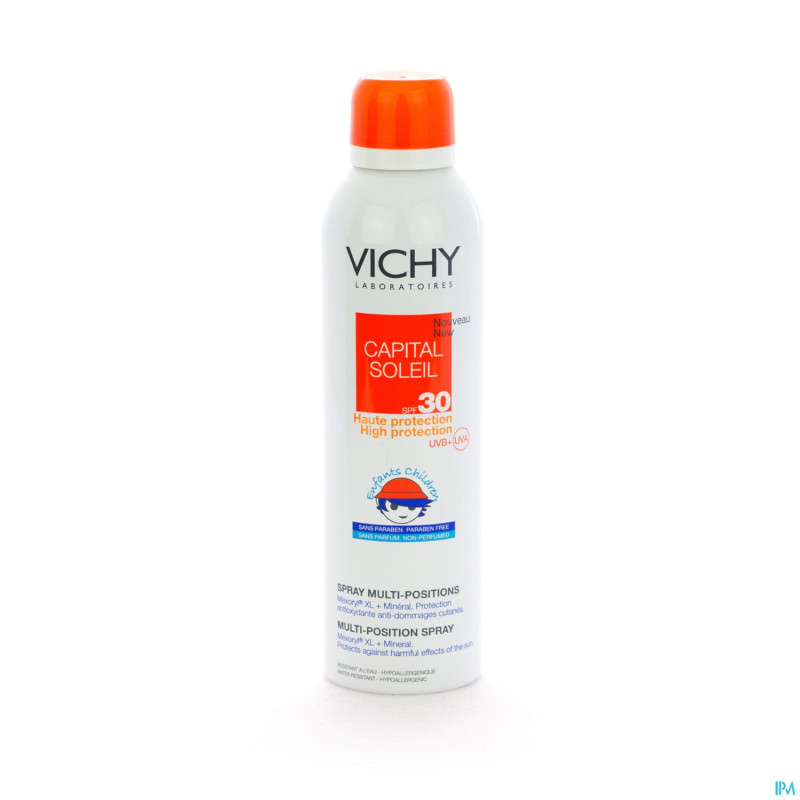 Vichy cap sol ip30 spray multi posit enfant 200ml