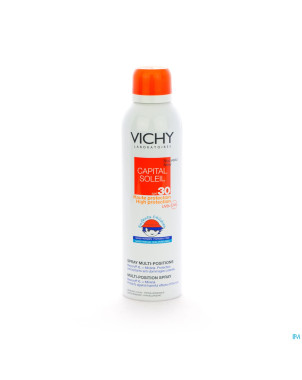 Vichy cap sol ip30 spray multi posit enfant 200ml
