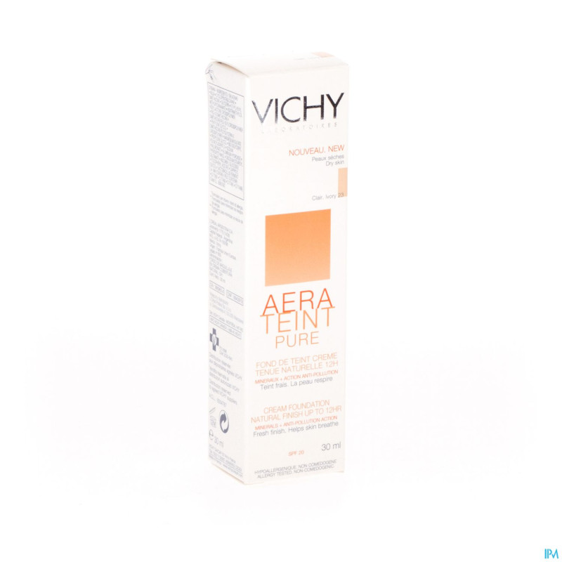 Vichy fdt aera teint pure creme 23 clair 30ml