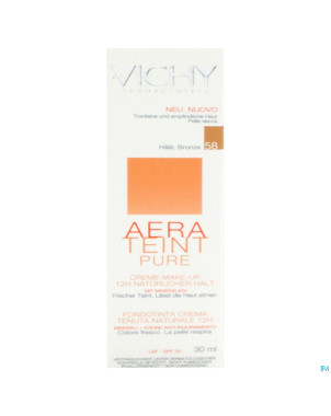 Vichy fdt aera teint pure fluide 58 hale 30ml