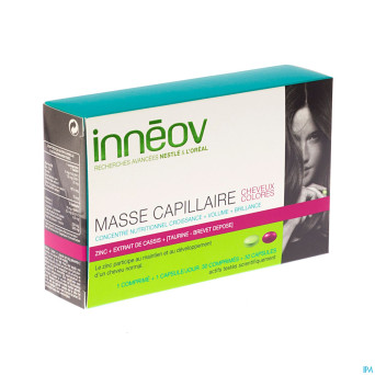 Inneov masse capillaire chev colores 30comp+30caps