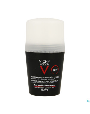 Vichy homme deo a/transp. 72h bille 50ml